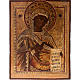 Antique Russian icon, Our Lady of Deesis XVIII century s1