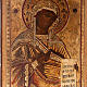 Antique Russian icon, Our Lady of Deesis XVIII century s2