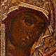 Antique Russian icon, Our Lady of Deesis XVIII century s4