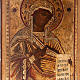 Icona antica russa "Madonna della Deesis" XVIII secolo s2