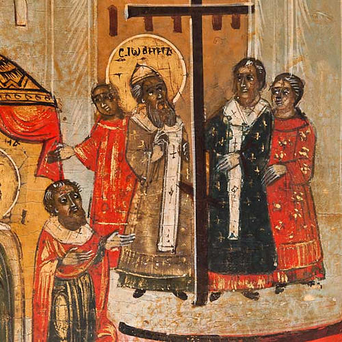 Icona antica "12 feste" Russia 4