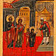 Icona antica "12 feste" Russia s6