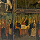 Icono antiguo "doce grandes fiestas" Mstjora XIX sig s5