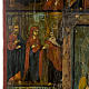 Icono antiguo "doce grandes fiestas" Mstjora XIX sig s6