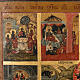 Antique Russian icon of the Twelve Great Feasts 19th century s2