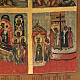 Antique Russian icon of the Twelve Great Feasts 19th century s4