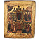 Antique Russian icon, "Pokrov" XVII century s1