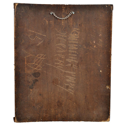 Icona russa antica Madre di Dio Smolensk XVIII sec. 3