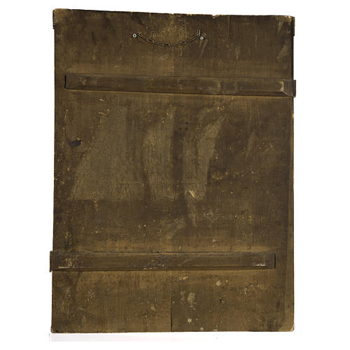 Icona antica russa Madonna di Tichvin 68x57 cm XIX sec. 6