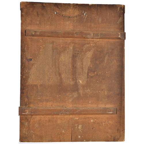 Icona antica russa Madonna di Tichvin 68x57 cm XIX sec. 3