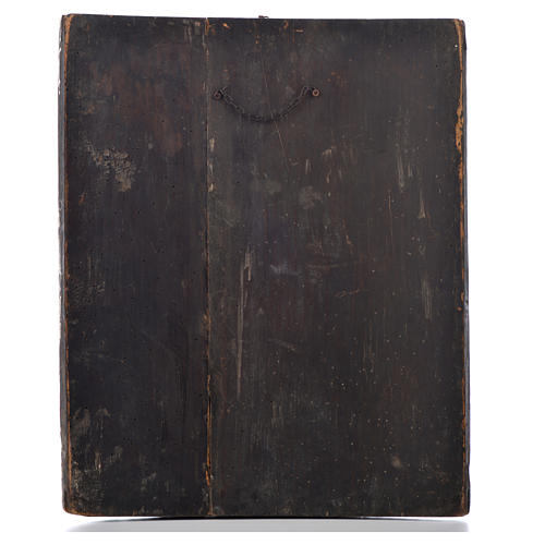 Alte russische Ikone Acheiropoieton ende 18. Jh. 3