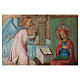 Yaroslav Annunciation antique Russian icon 35x64cm XVIII century s2