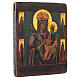 Mother of God the Surety of Sinners antique icon 30x25cm mid 1800 s3