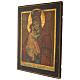 Icône ancienne russe Mère de Dieu Pochaevskaya 50x40 cm époque tsariste s3
