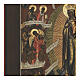 Icona antica russa Madre di Dio Gioia di tutti gli afflitti XIX secolo 32x26 cm s4