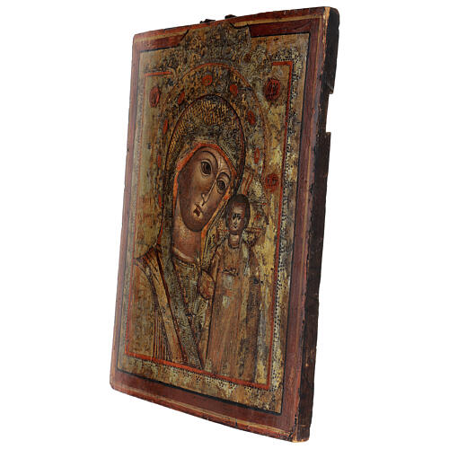 Antique Russian icon, Our Lady of Kazan, 18th century 40x30 cm 3