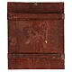 Icona antica Crocifissione con Scene Russia 1700 40x30 cm s6