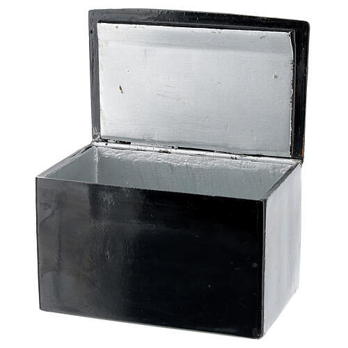 Caja laca Troika paisaje nevado antigua 10x15x10 cm 3