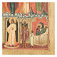 Icona antica Madonna Pokrov Russia XVIII sec s4