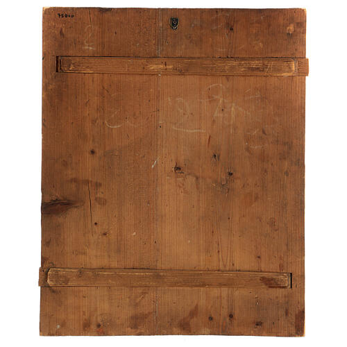 Antique icon Our Lady of Deesis Russia 19th century 5