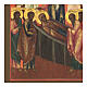 Ancient icon Dormition of Mary 19st century Russia s3