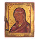 Russische Ikone Madonna des Feuers 19. Jahrhundert s1