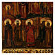  Ikone 'Pokrov - Schutz der Mutter Gottes' antik Russland 35x30 cm s4