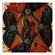 Icona russa antica Madonna Roveto Ardente 30x25  s2