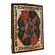 Icona russa antica Madonna Roveto Ardente 30x25  s3
