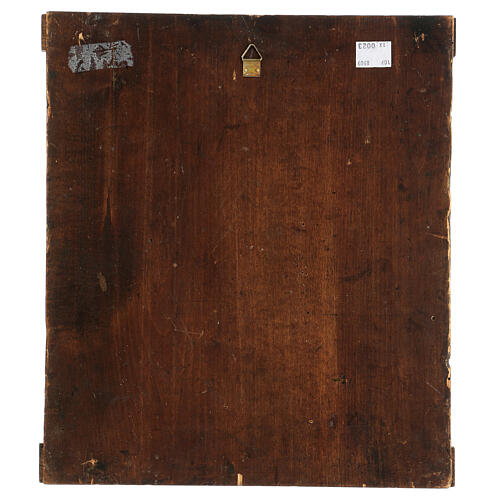 Icona antica 9 soggetti Russia del Nord seconda metà del XIX sec 37x35 cm 5