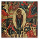 Icono Blachernitissa y cuatro Natividad Rusia pintado siglo XIX 30x25 cm s2