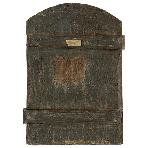 Icona Greca antica Donne Mirofore XVIII sec 50x35 cm 6