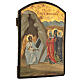 Ancient Greek Icon Myrrhbearers Women XVIII century 50x35 cm s3