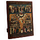 Ancient Russian icon of All Saints, 19th century, 15x13 in s3