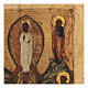 Transfiguration on the Mount Tabor, antique Russian icon, 17th century, 14x12 in s4