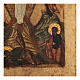 Transfiguration on the Mount Tabor, antique Russian icon, 17th century, 14x12 in s5