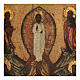 Trasfigurazione Monte Tabor icona russa antica XVII sec 35x30 cm s2