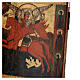 Icona russa San Michele Arcangelo antica 31x26 cm XVII-XVIII sec s6
