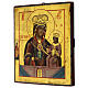 Icona russa antica Addolcimento dei Cuori Malvagi 31x25 cm XIX secolo s4