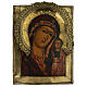 Our Lady of Kazan, ancient Russian icon, beginning of the 19th century, 18x14 in s1