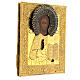 Deesis 3 icone riza antiche seconda metà 800 Russia 27x32 cm s8