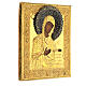3 Deesis icons rize ancient Russia mid-1800s 27x32 cm s10
