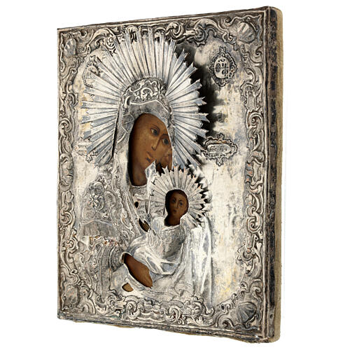 Consola la mia pena antica icona inizio 800 Russia 32x28 cm 7