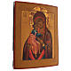 Virgen Feodorovskaya icono ruso antiguo siglo XIX 36x31 cm s3