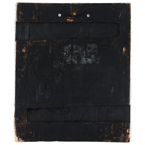 Madonna Feodorovskaya icona russa antica XIX sec 36x31 cm 7