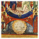 Icône russe ancienne Trinité du Nouveau Testament moitié XIXe 49x39 cm s4
