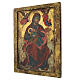 Icona antica Grecia Madonna Allattante XIX sec 54x41 cm  s4