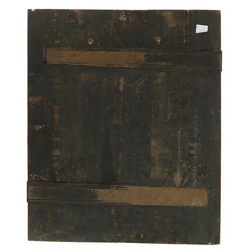 Alte russische Ikone des heiligen Nikolaus von Myra, 19 Jh, 53,5 × 43 cm 7