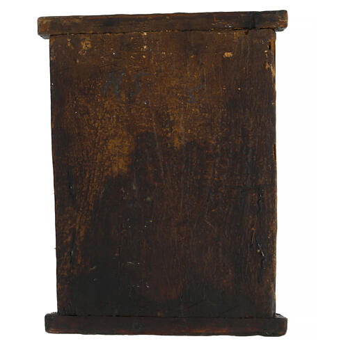 Griechische Ikone, antik – Triptychon aus dem 19. Jahrhundert – 25,5 × 19 cm 8
