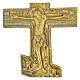 Icona croce ortodossa Russia fine XIX sec 33,5x16,5 cm s2